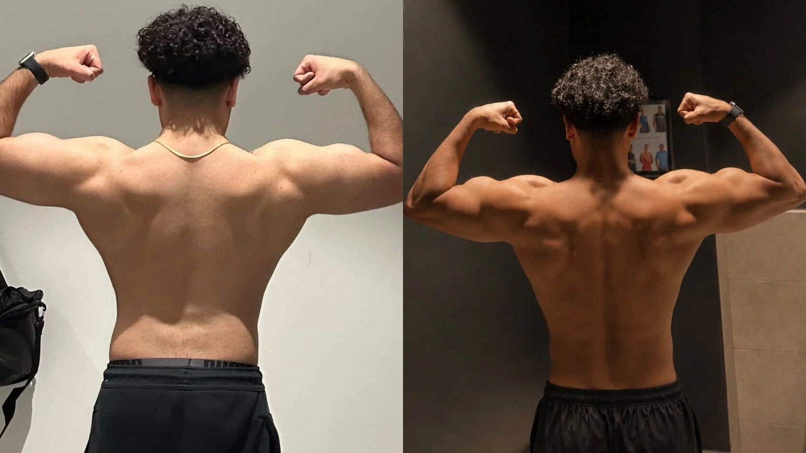 Amrinder before and after, 4 Week Transformation